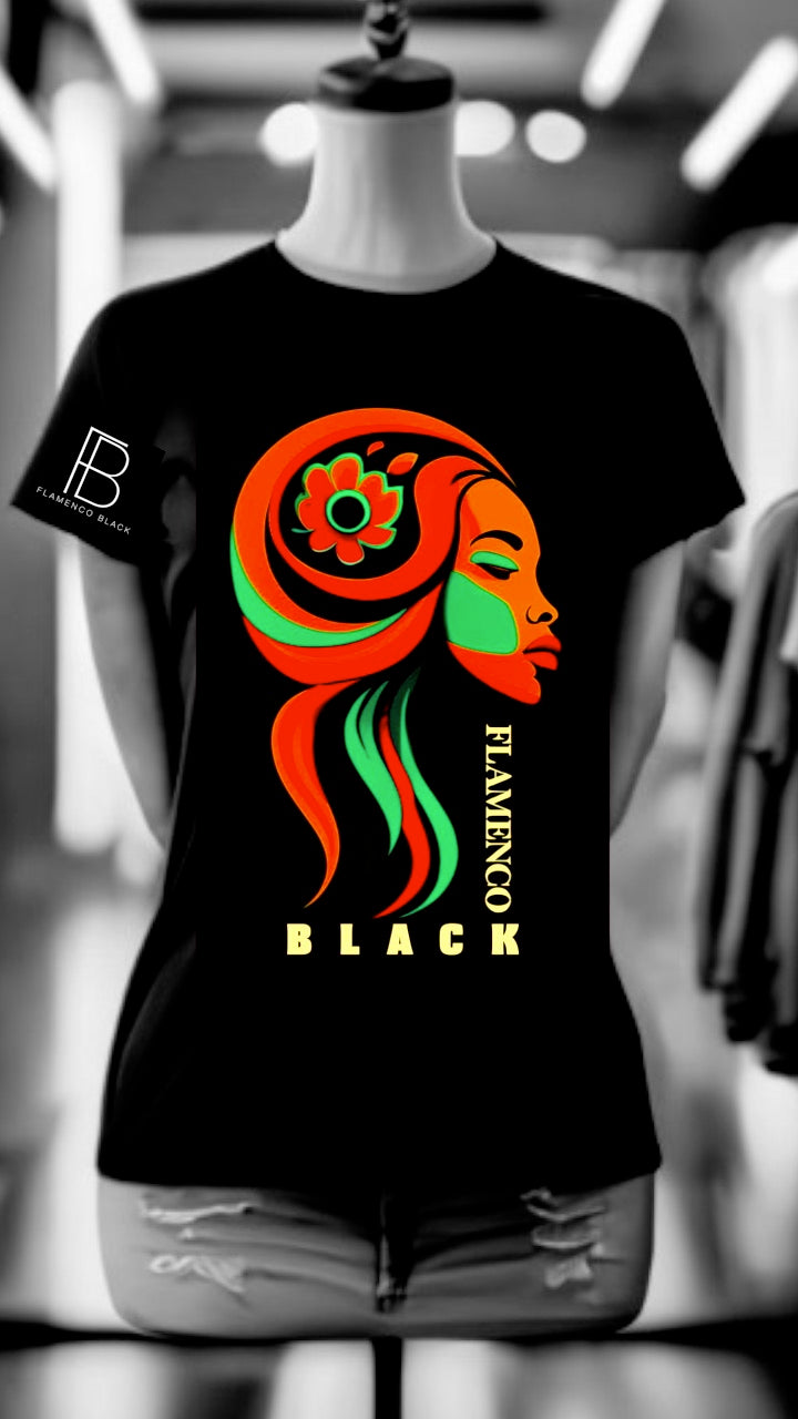 Flamenco Black-Beauty Multicolor 4