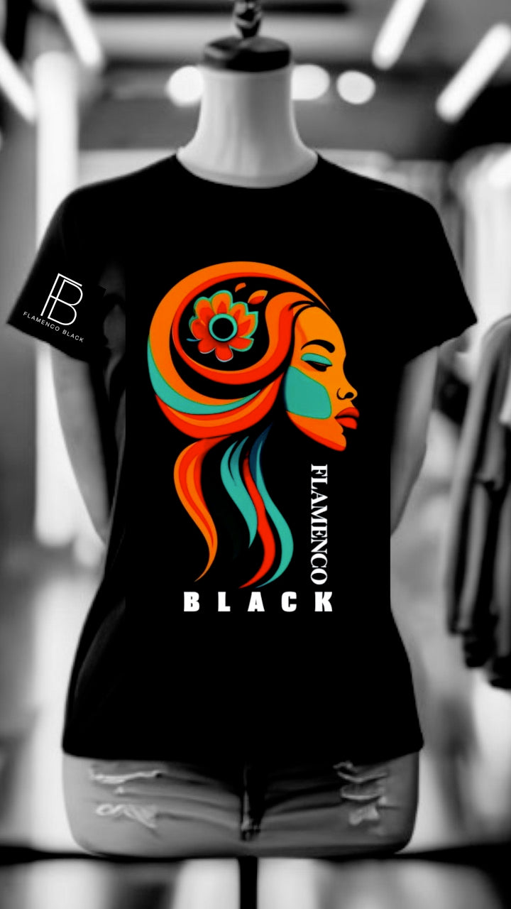 Flamenco Black-Beauty Multicolor 1